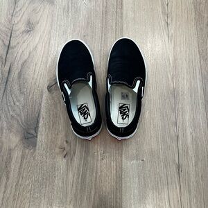 Vans Classic Black Slip-On Sneakers